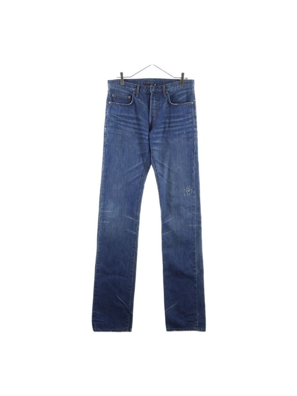 Dior Homme Archive Hedi Slimane Era Claw Mark Denim Pants Marks Indigo